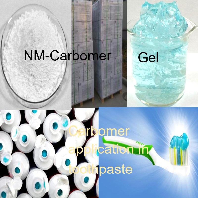Aplicación de productos de carbómero nm en productos para el cuidado bucal