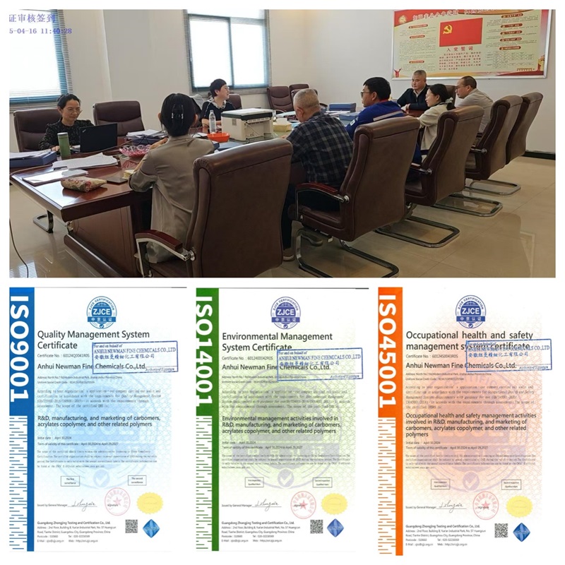 Anhui Newman successfully passed the ISO three system annual audit, with standardized management to enable high-quality development